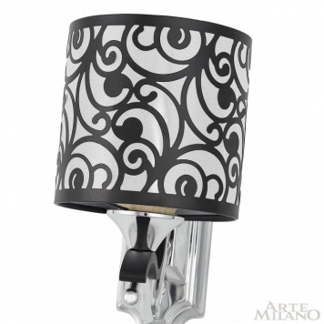 Бра Arte Milano Florentia-4957 304957/1W Bk/Ni-5