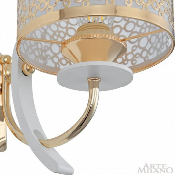 Бра Arte Milano Florentia-6067 306067/1W Wh/Gd-4