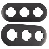 Рамка на 3 поста Arte Milano am-502.08 502.08-3.black