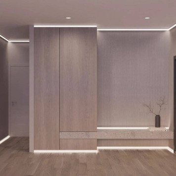 Профиль для плинтусов Arlight ARH-PLINTUS 046388-2