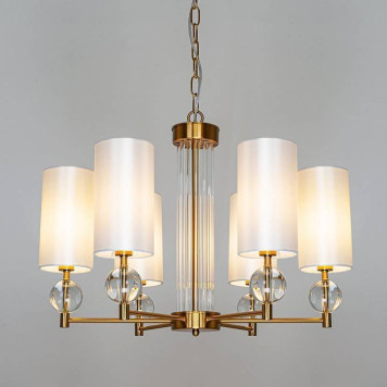 Подвесная люстра Arte Lamp Matar A4027LM-6PB-2