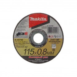 Отрезной диск Makita Z60T-BF для металла 115x0,8 мм B-45799