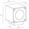 Накладной светильник Deko-Light Cubodo A 730329