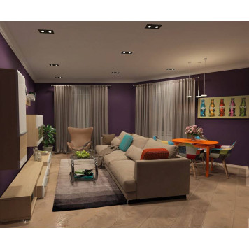 Встраиваемый светильник Denkirs DK2020 DK2020-BK-2