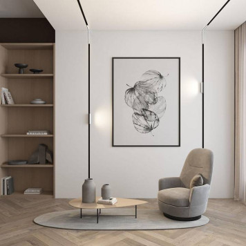 Встраиваемый светильник Denkirs SMART LINEAR DK8015-BK-4