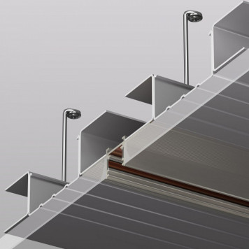 Трек встраиваемый Denkirs SHINE HIDE TR5702-DN-1
