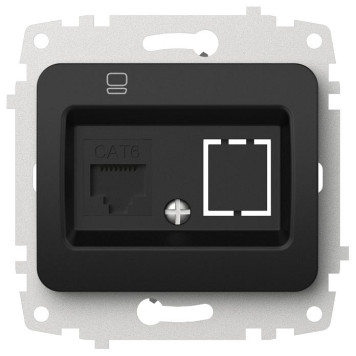 Розетка Ethernet RJ-45 без рамки Elbi Eleсtriс Jazz 607-004800-247-1