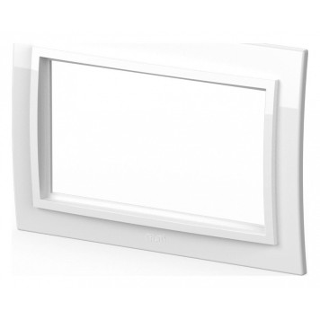 Рамка для двойной розетки Elbi Eleсtriс Zena 608-015600-908-1