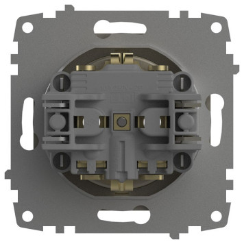 Розетка с заземлением, без рамки Elbi Eleсtriс Zena Vega 609-011400-217-3