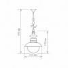 Подвесной светильник Elektrostandard Talli a038482