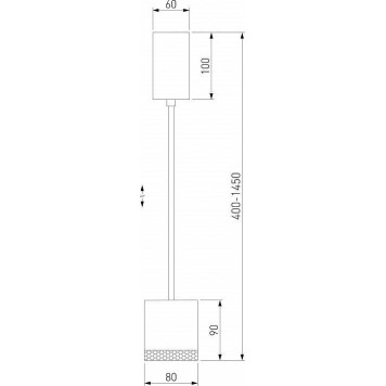 Подвесной светильник Elektrostandard Lead a062413-2