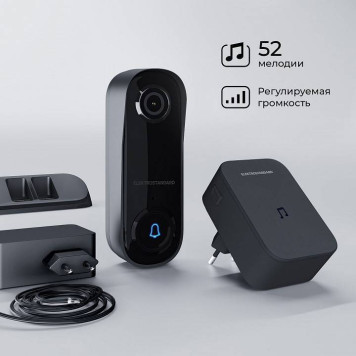 Звонок беспроводной с камерой Elektrostandard WF a069488-1
