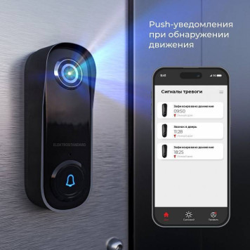 Звонок беспроводной с камерой Elektrostandard WF a069488-5
