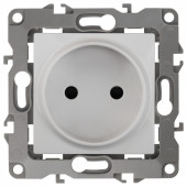 Розетка без заземления, без рамки Эра Эра 12 12-2105-01