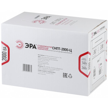 Стабилизатор напряжения Эра СНПТ-2000-Ц-4
