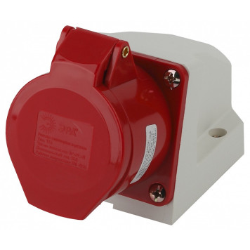 Розетка с заземлением Эра R(OUT)-16-3P-PE-N-IP44