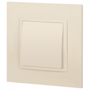 Переключатель одноклавишный без рамки Эра Эра Elegance 14-1103-02-3