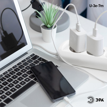 Удлинитель Эра U-3e-7m-3x1,5-5