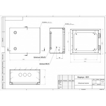 Электрический щиток накладной Эра c.2.3.1_5-2