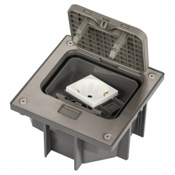 Блок для розеток встраиваемый Эра ЭРА Люки 18-6001-03-1