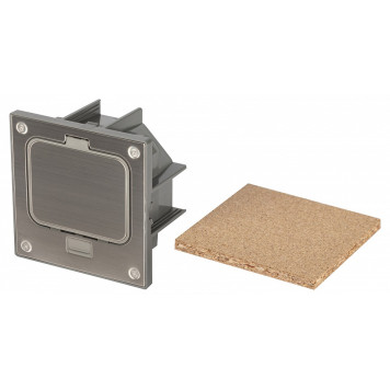 Блок для розеток встраиваемый Эра ЭРА Люки 18-6001-03-6