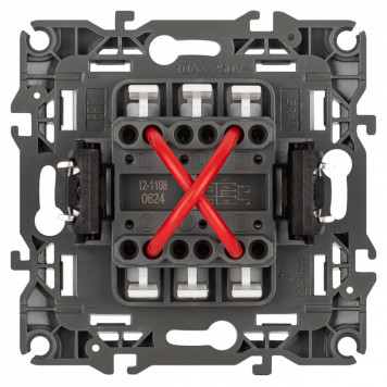 Переключатель перекрестный одноклавишный без рамки Эра Эра 12 12-1108-16-2