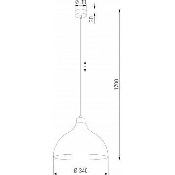 Подвесной светильник TK Lighting Cap 5665 Cap Green-4