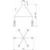 Подвесная люстра Eurosvet Gilian 60163/6 никель
