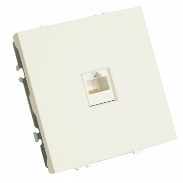Розетка Ethernet RJ-45 без рамки Stekker RST00-5117-01 49873-1