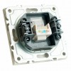 Розетка Ethernet RJ-45 без рамки Stekker RST00-5117-01 49873