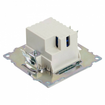 Розетка 2хUSB type A и C без рамки Stekker Катрин 50051-8