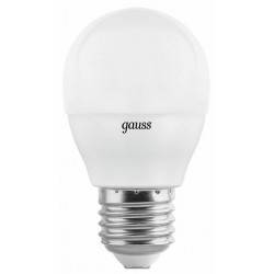 Лампа светодиодная Gauss LED Globe-dim E27 7Вт 3000K 105102107-D