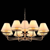 Подвесная люстра ILLUMICO  IL6197-9P-17 GD