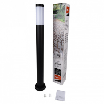 Наземный низкий светильник Jazzway PGB 02-900 E27 BL IP44-2