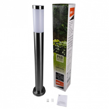 Наземный низкий светильник Jazzway PGB 03-800 E27 CH IP44-2