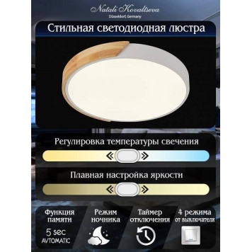 Накладной светильник Natali Kovaltseva Scandinavian LED LAMPS 81181-7
