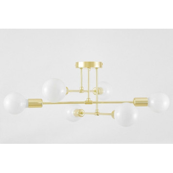 Люстра на штанге Lampit NOVA TC 2010-6 GD-1