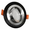 Встраиваемый светильник LUMINA DECO Duka LDC 8062-D90 BK+SL