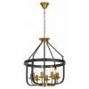 Подвесная люстра LUMINA DECO Berling LDP 8024-8 BK+MD