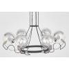 Подвесная люстра LUMINA DECO MARSEO LDP 9110-6 BK+CHR