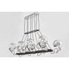 Подвесная люстра LUMINA DECO MARSEO LDP 9110-8-PR BK+CHR
