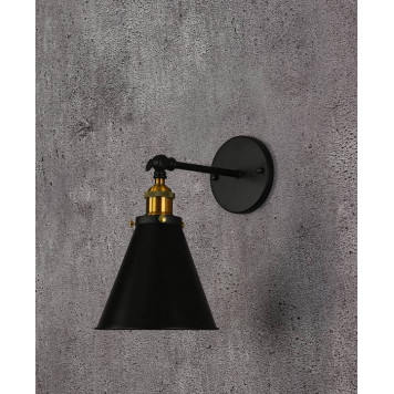 Бра LUMINA DECO Rubi LDW B007-1 BK-1