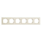 Рамка на 6 постов Mono Electric Despina 102-010000-166