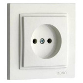 Розетка без заземления Mono Electric Despina 102-252522-116
