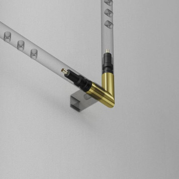 Соединитель угловой L-образный для модульных светильников Maytoni Accessories for system Axity CA006EC-BS-4