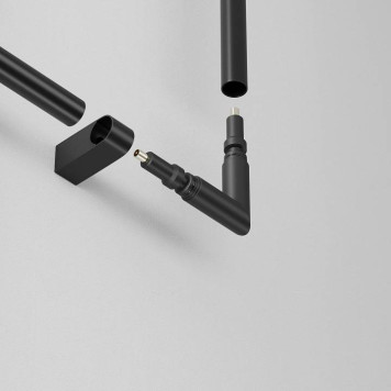Соединитель угловой L-образный для модульных светильников Maytoni Accessories for system Axity CA006EC-B-3