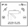 Накладной светильник Novotech Razzo 357704