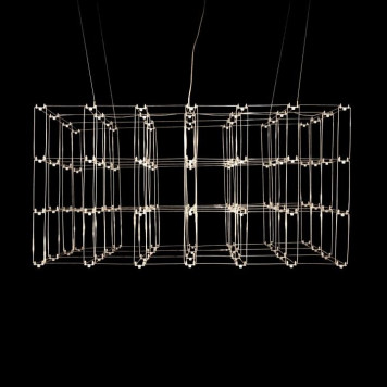 Подвесная люстра O-LUCE Cosmic Glass ячейка 20*20 см 11787611-2-1