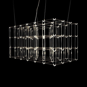 Подвесная люстра O-LUCE Cosmic Glass ячейка 20*20 см 11787611-2-3