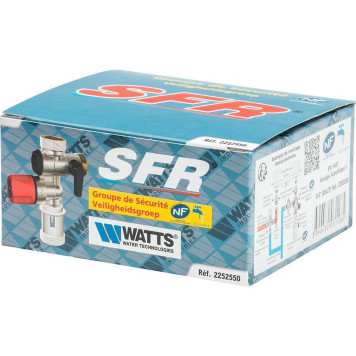 Группа безопасности Watts SFR 3/4& для электронагревателей, 7 бар.-8